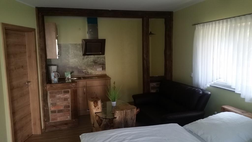 Ferienwohnung Am Muehlstein Lübben Dış mekan fotoğraf