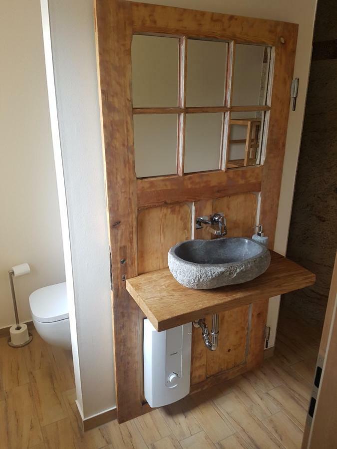 Ferienwohnung Am Muehlstein Lübben Dış mekan fotoğraf