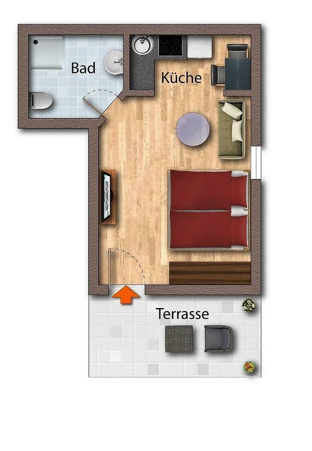 Ferienwohnung Am Muehlstein Lübben Dış mekan fotoğraf